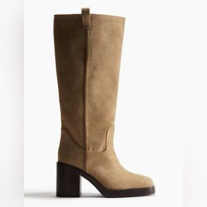 H&M Tan Knee-High Boots